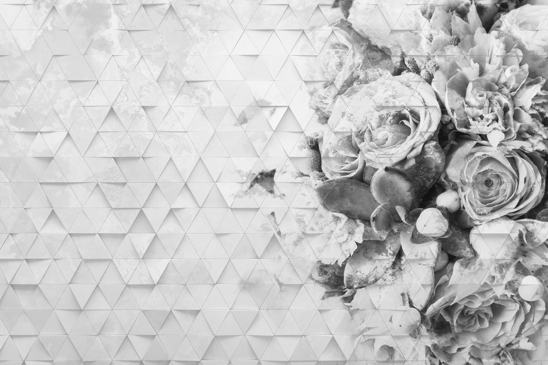 Tapet Decomposed Rose 02, Instabilelab