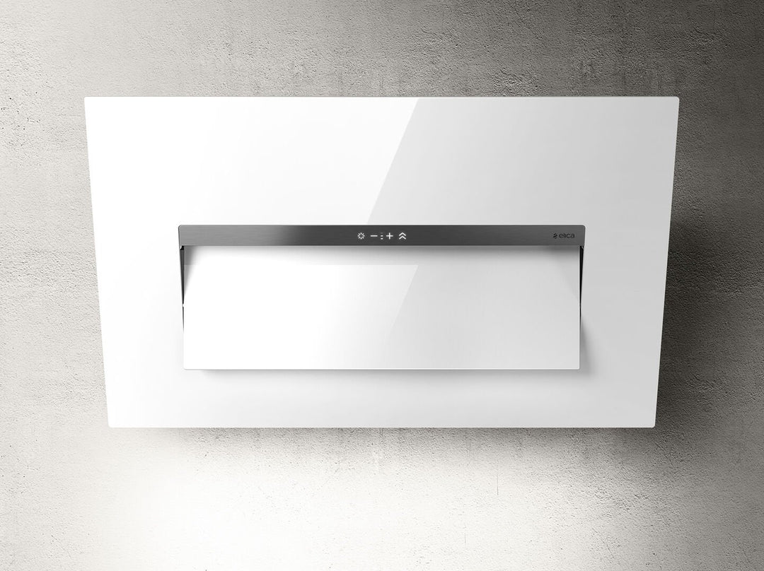 Hotă Albă/Sticlă Bloom-s Montaj Pe Perete 85cm WH/A/85 , Elica