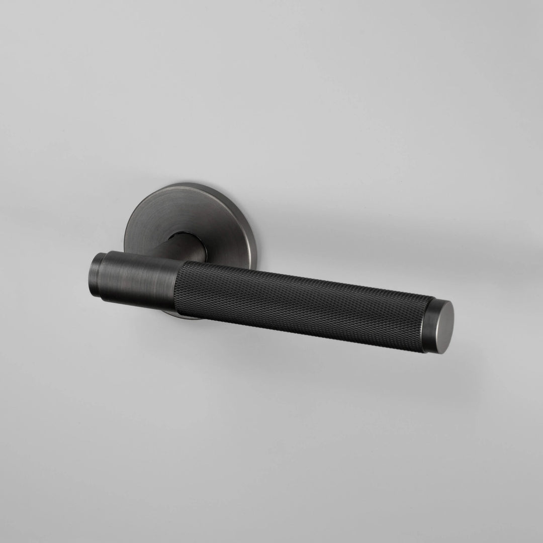 Mâner ușă interior Cross Smoked Bronze, Buster+Punch