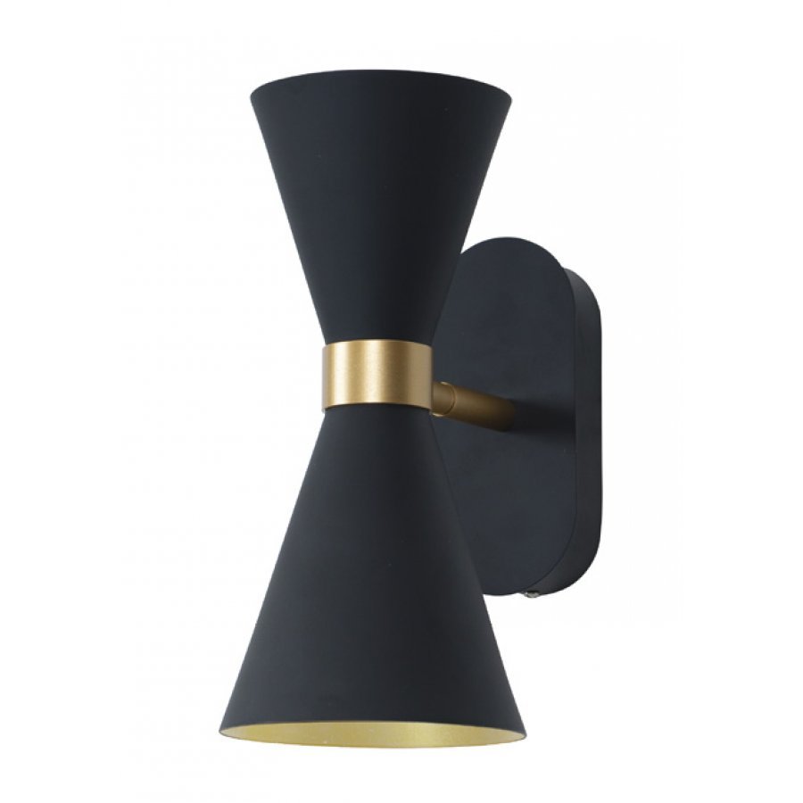 Aplică CORNET W0246, Negru-Auriu