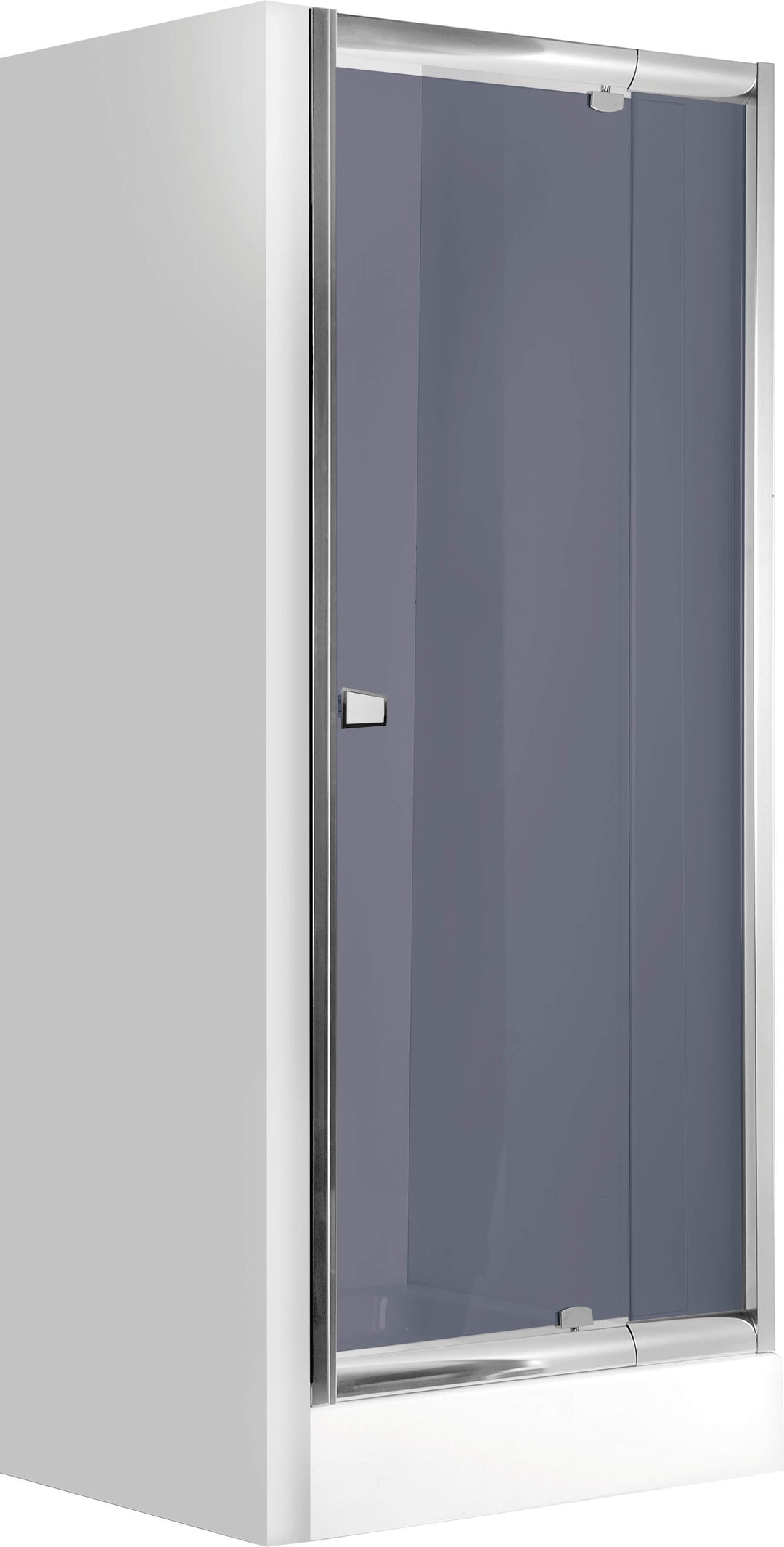 Usă Duș Încastrată Cu Balamale 78-90 cm Profil Crom Zoom KDZ_411D Deante