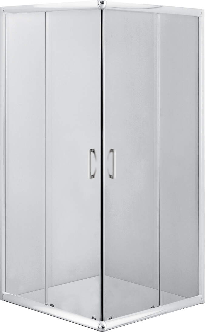 Cabină De Duș Cu Cadă 80x80 Profil Crom Funkia KYC_042K Deante