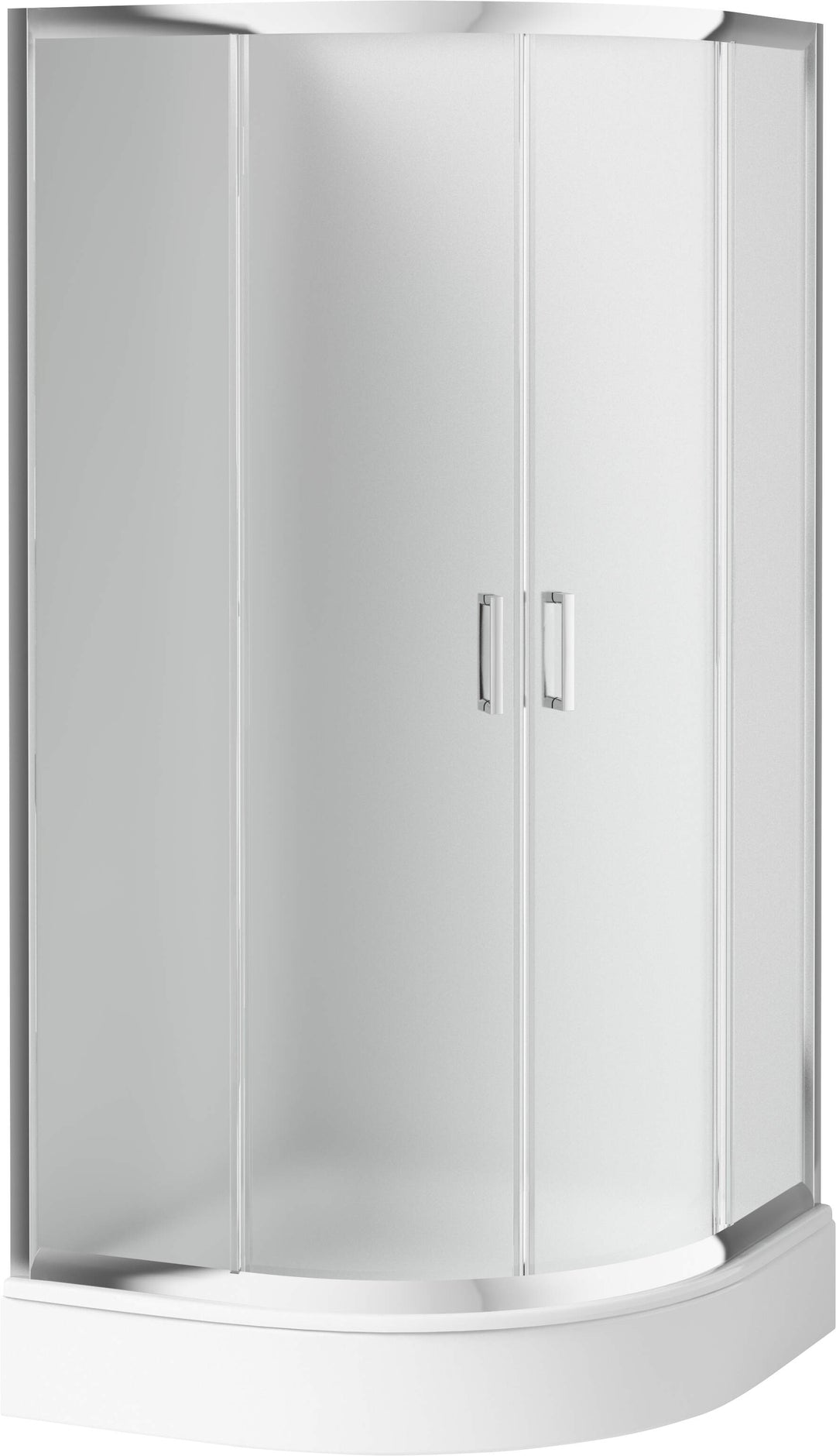 Cabină De Duș Semicirculară 80x80 Profil Crom Funkia KYP_652K Deante