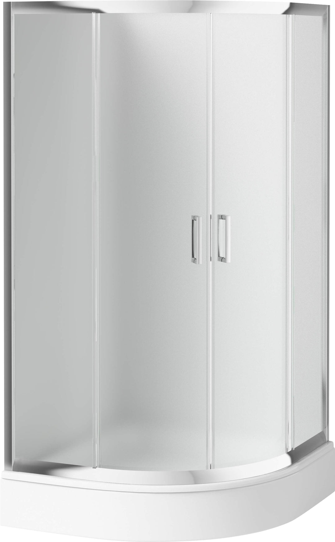 Cabină De Duș Semicirculară 90x90/h 170 Profil Crom Funkia KYP_653K Deante