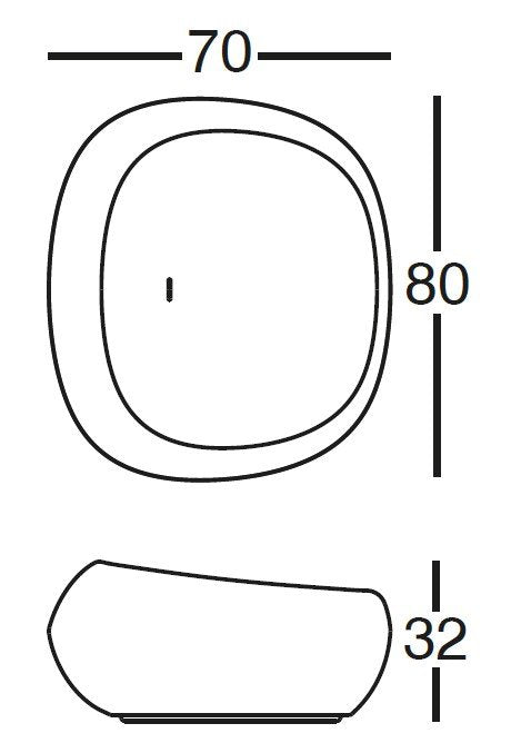Taburet Ottoman Noma Javier Mariscal, Vondom