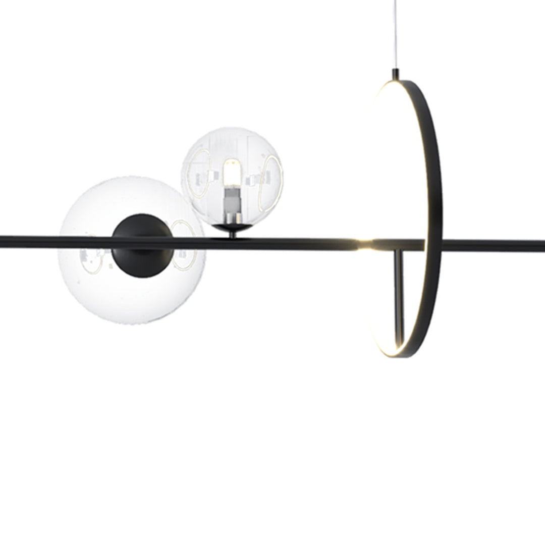 Lustră Orion Double Black MP0084-L1200, Step Into Design