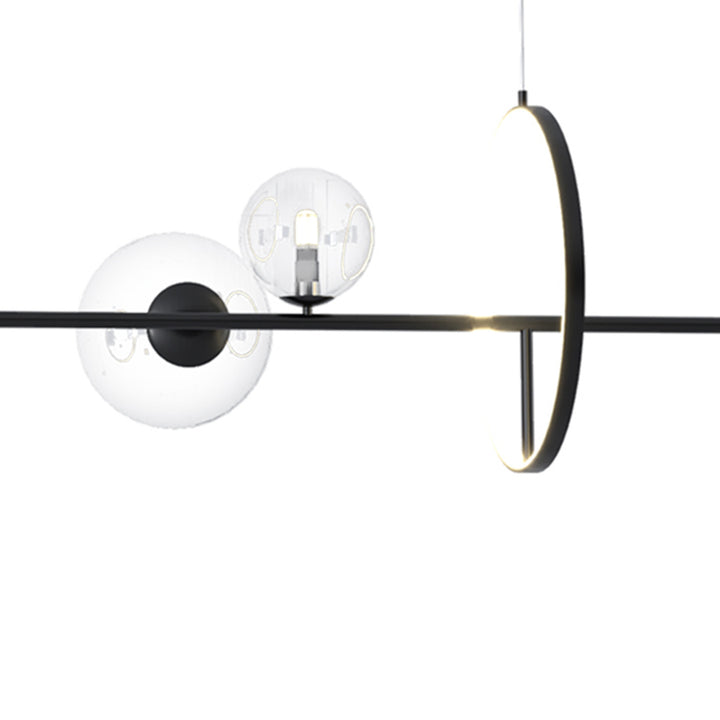 Lustră Orion Double Black MP0084-L1200, Step Into Design