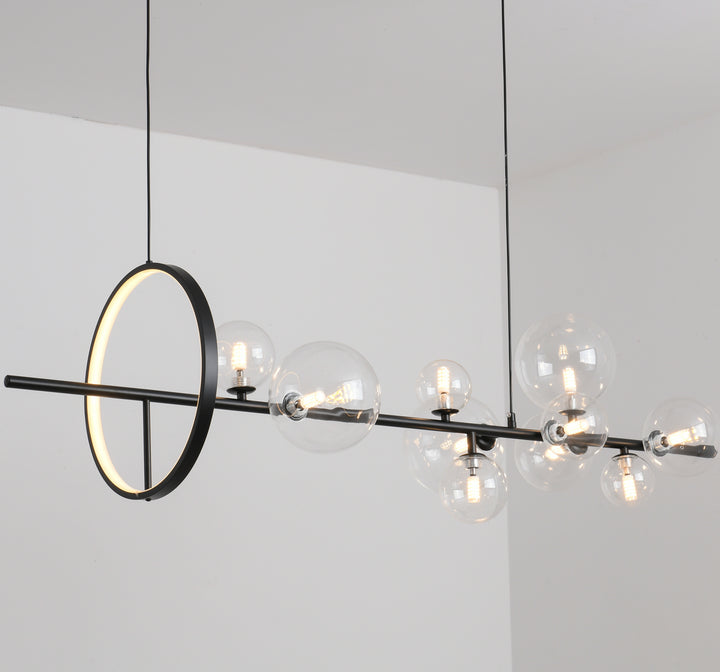 Lustră Orion Double Black MP0084-L1200, Step Into Design