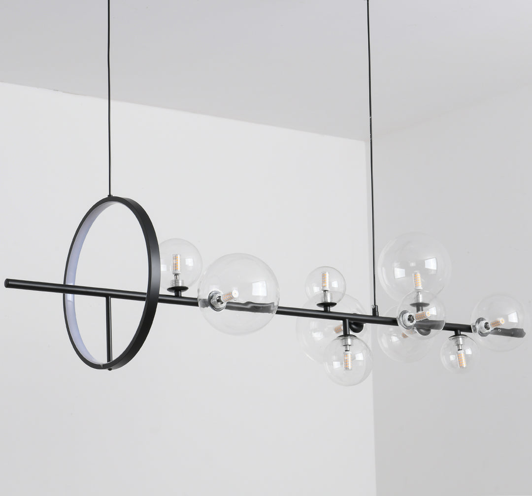 Lustră Orion Double Black MP0084-L1200, Step Into Design