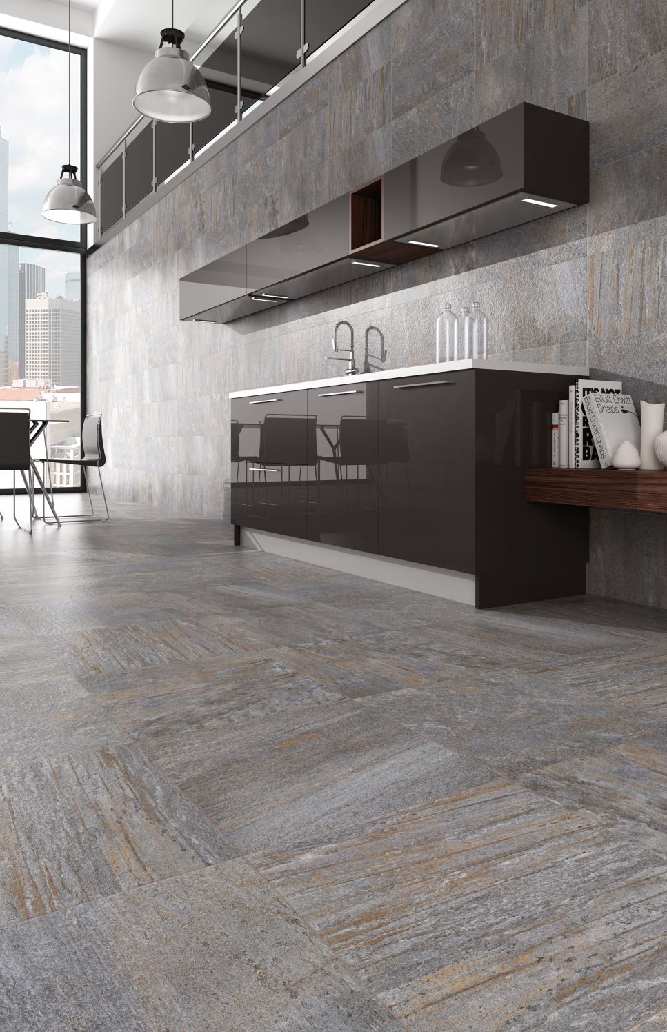 Gresie Quartzite Gris 50x50 cm PT03455 Codicer