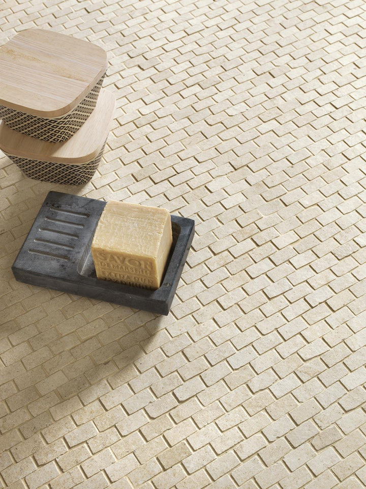 Gresie Realstone Jerusalem Mosaico Avorio Ragno