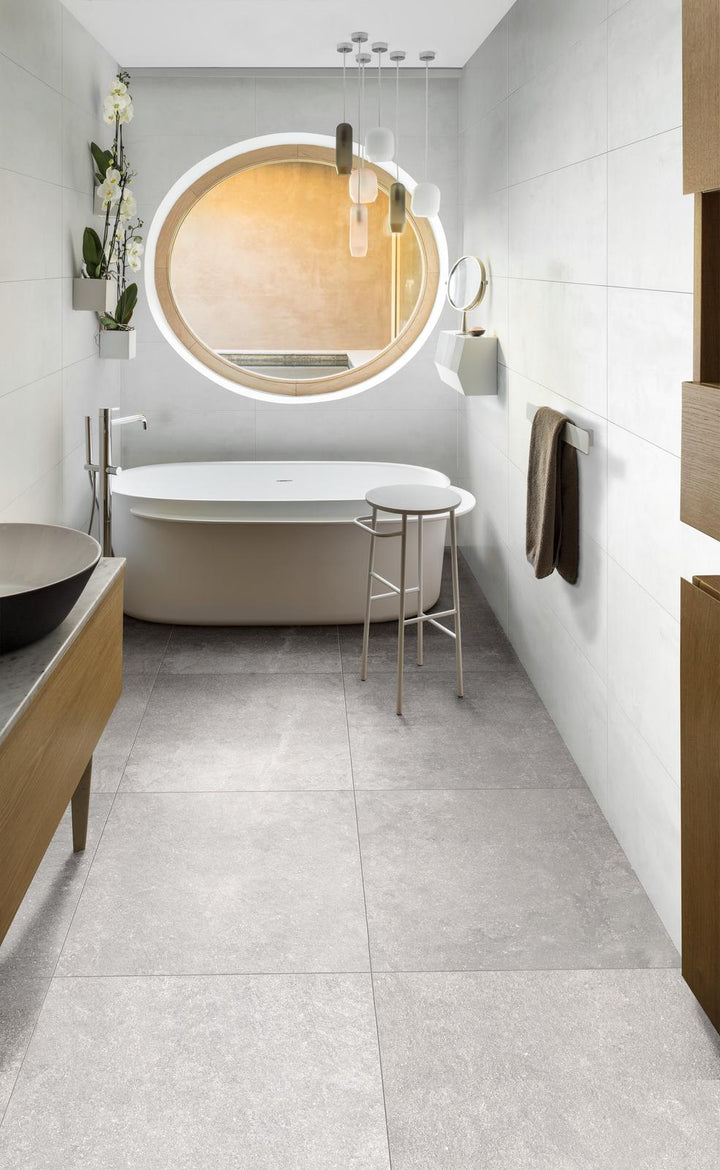 Gresie Realstone Lunar Silver Ragno