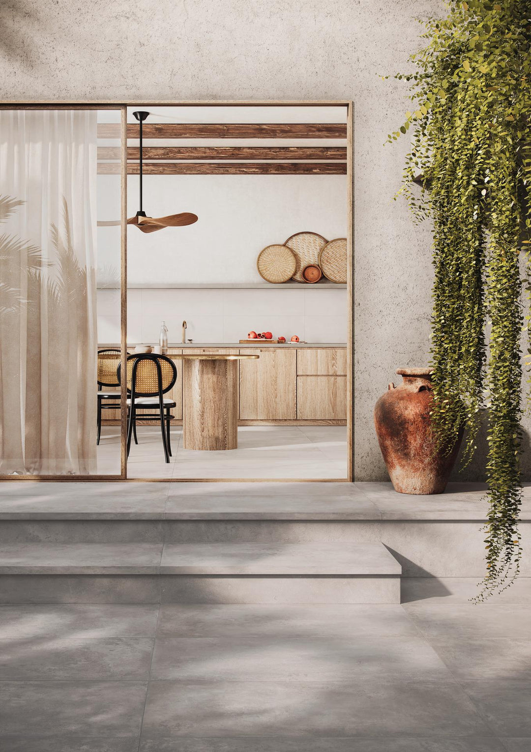 Gresie White Roots, Ragno