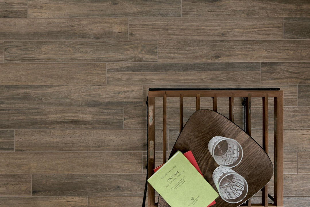 Gresie Woodglam Grigio Ragno