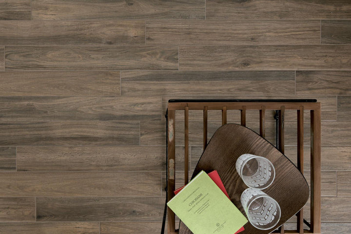 Gresie Woodglam Grigio Ragno