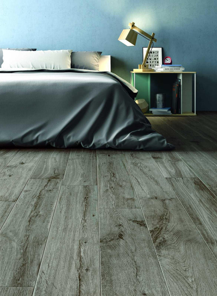 Gresie Woodlike Grey Ragno