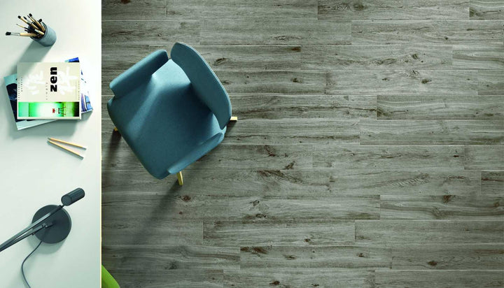 Gresie Woodlike Grey Ragno