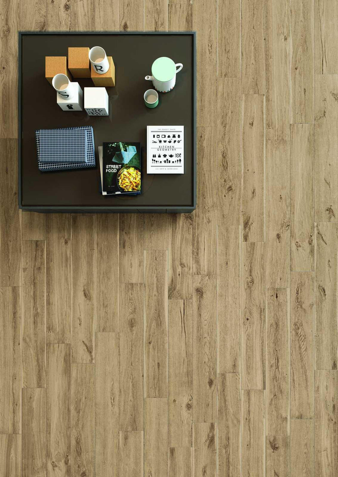 Gresie Woodlike Gold Ragno