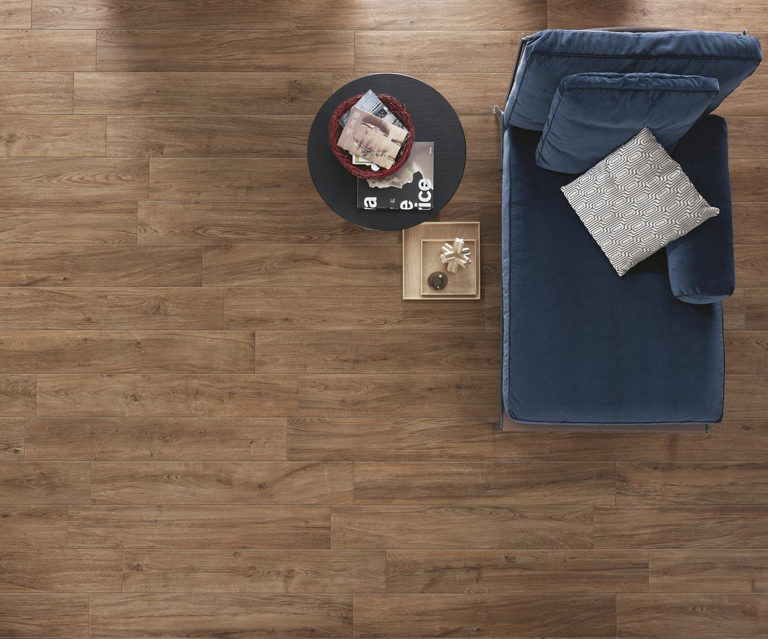 Gresie Woodliving Rovere Scuro Ragno