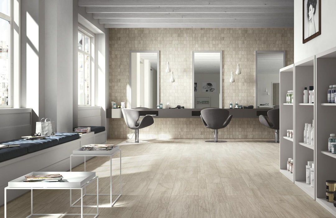 Gresie Woodliving Rovere Ghiaccio Ragno