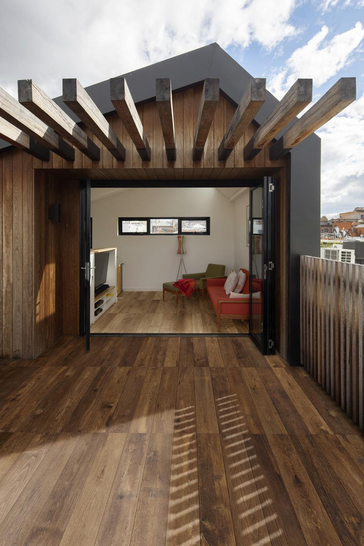 Gresie Woodsense Marrone Ragno