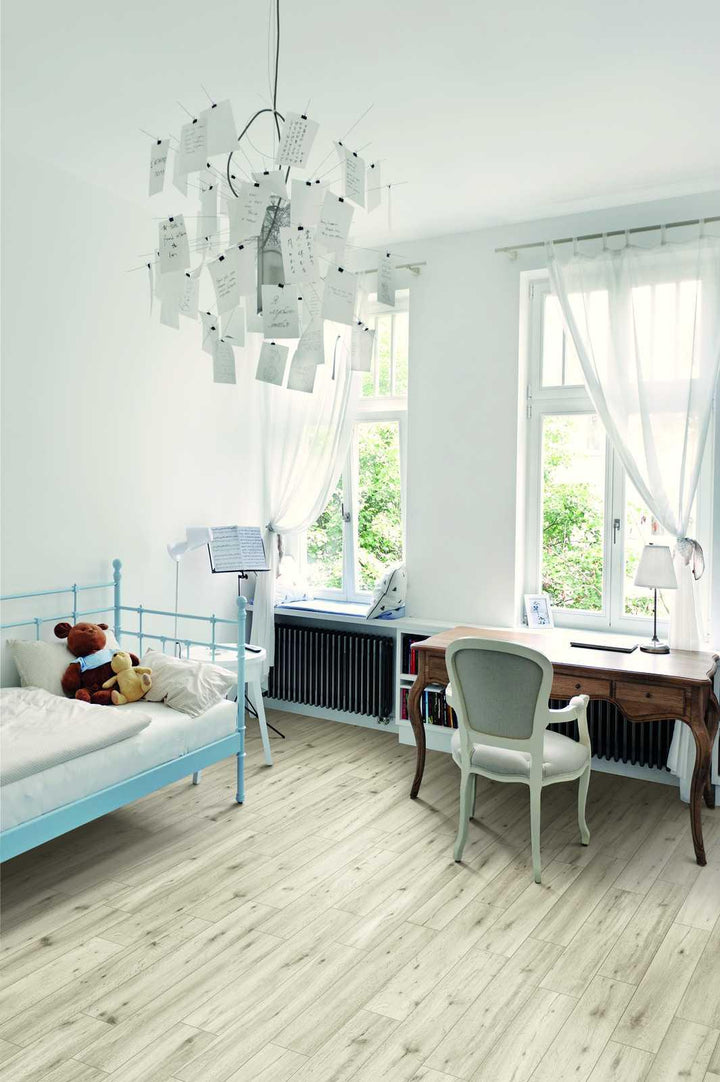 Gresie Woodstory Bianco Ragno