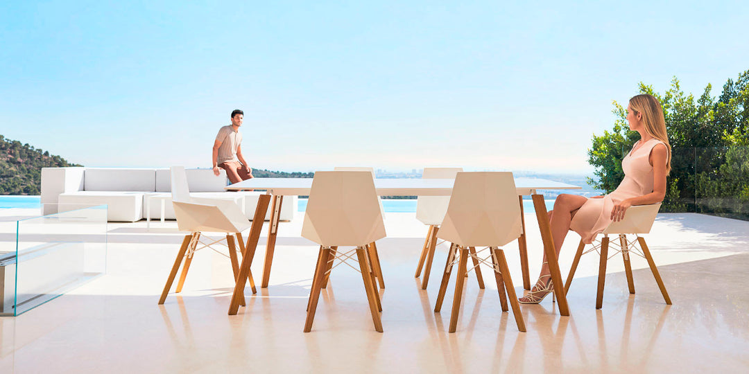 Scaune de bar lemn Faz Ramón Esteve, Vondom