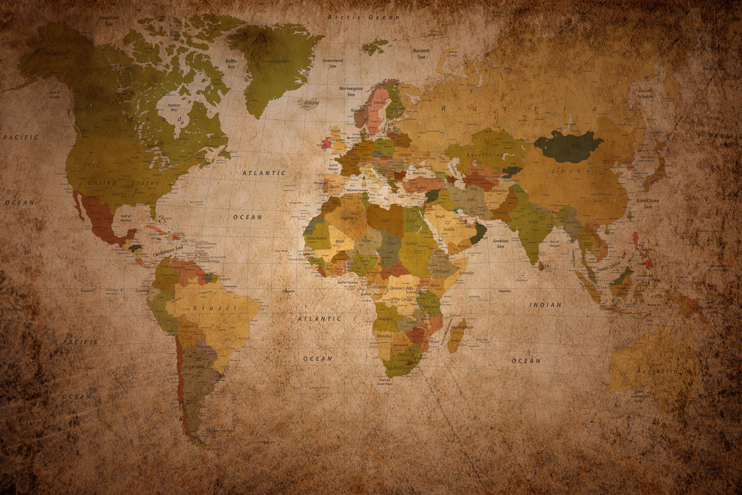 Tapet World Map 04, Instabilelab