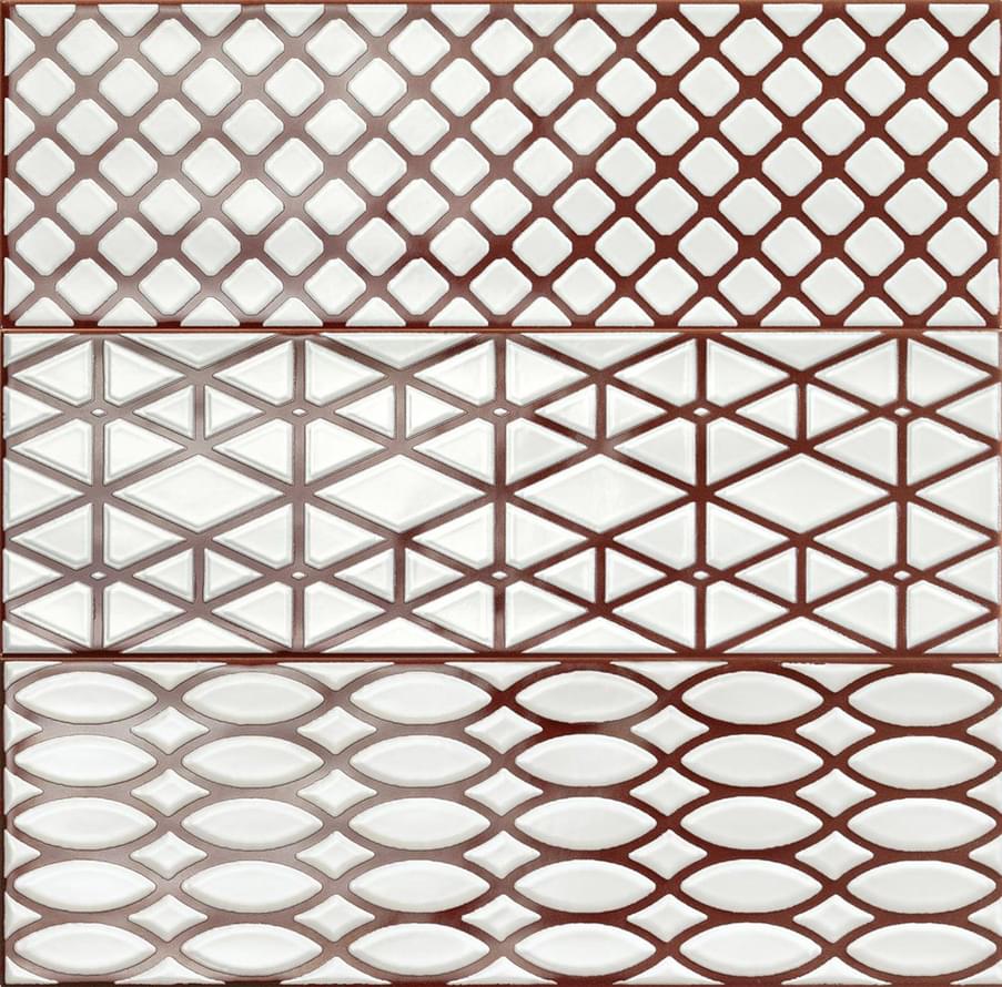 Faianță Decoro Purple Brick Glossy Ragno