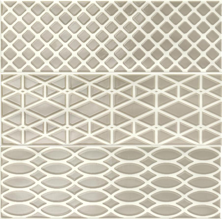 Faianță Decoro Beige Brick Glossy Ragno