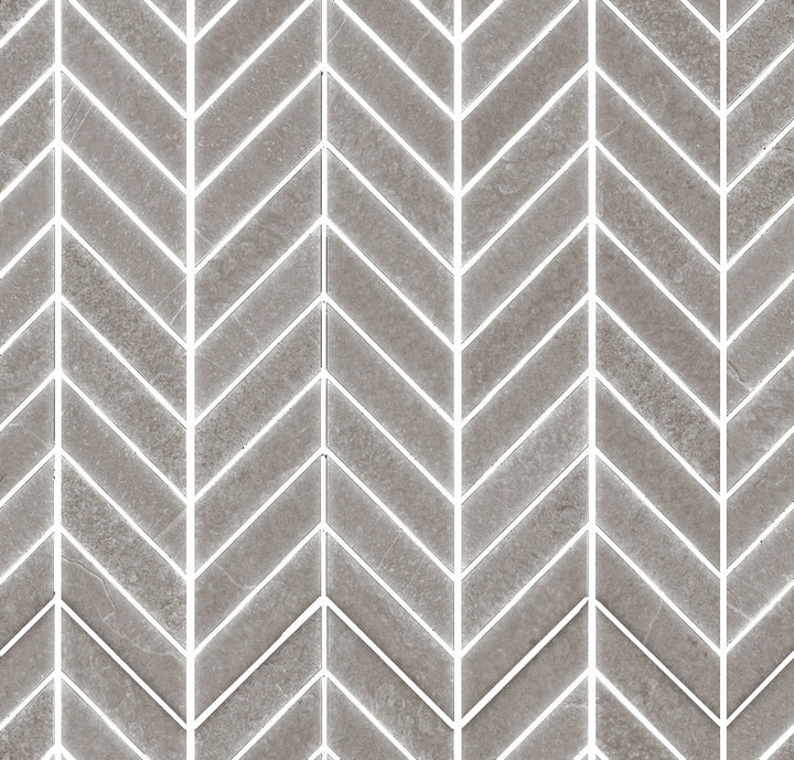 Gresie Realstone Slate Decors Mosaico Freccia Iron Ragno