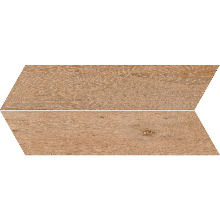 Gresie Woodchoice Chevron Coconut Ragno