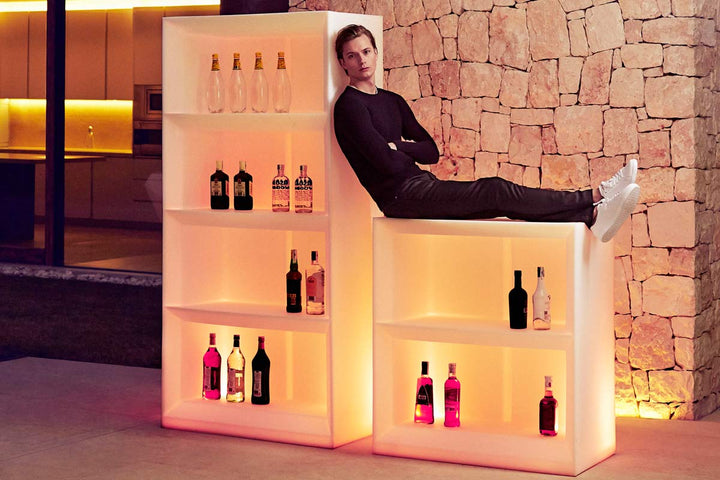 Dulap exterior cu rafturi 205x100x50cm Vela Large - Ramón Esteve, Vondom