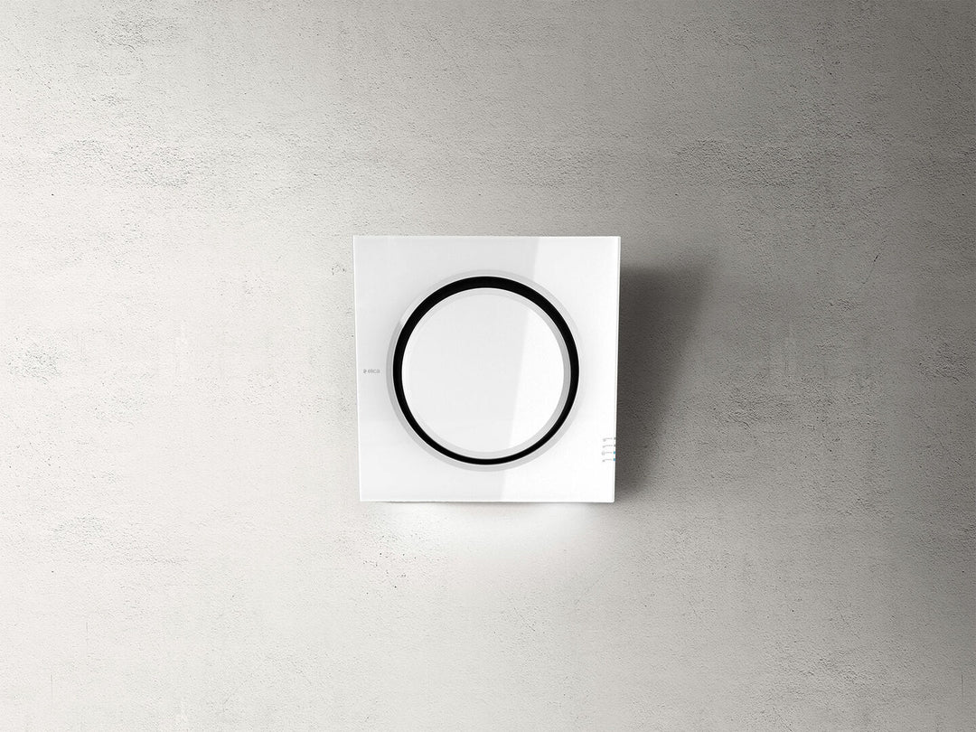 Hotă Albă/Sticlă Montaj Pe Perete 55cm MINI OM WH/F/55, Elica