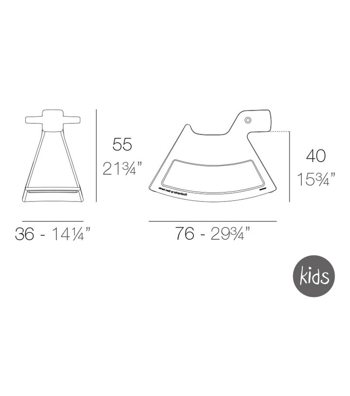 Balansoar Rosinante Kids Eero Aarnio, Vondom