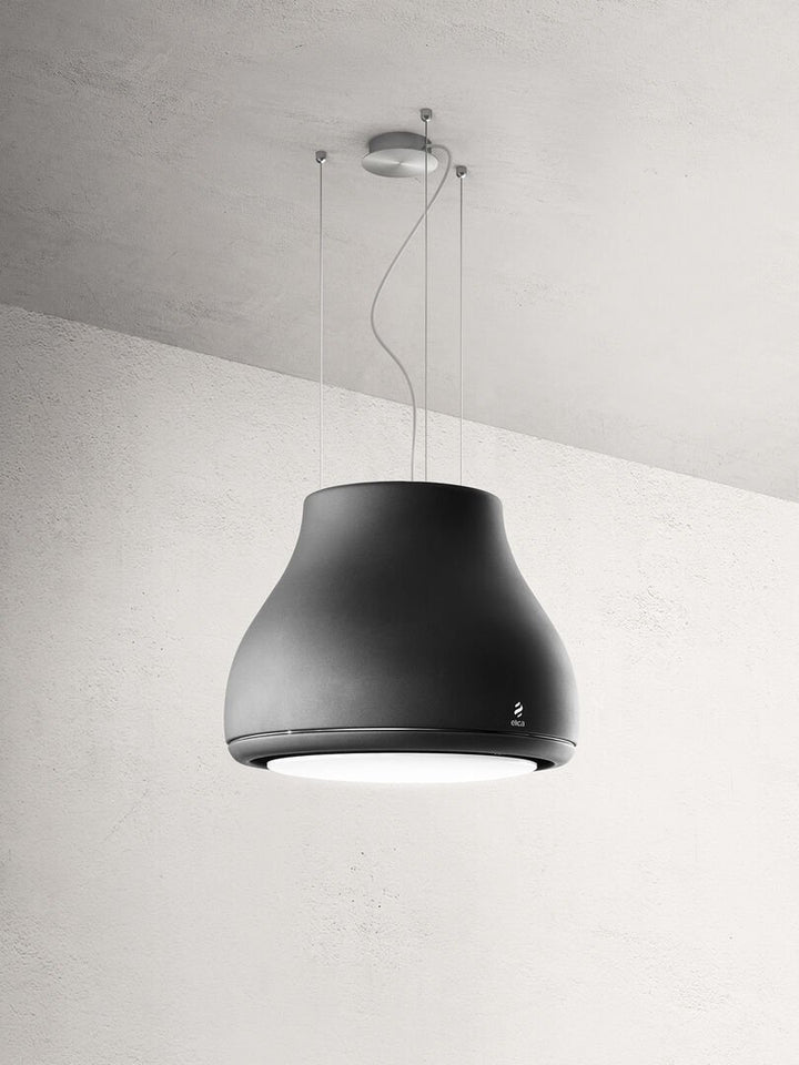 Hotă Neagră/Fontă Suspendată 50cm SHINING CAST IRON/F/50, Elica