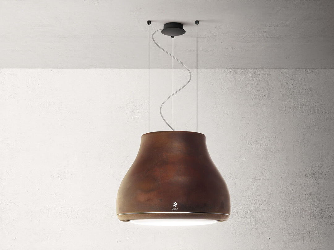 Hotă Cupru/Rugină Suspendată 50cm SHINING RUST/F/50, Elica