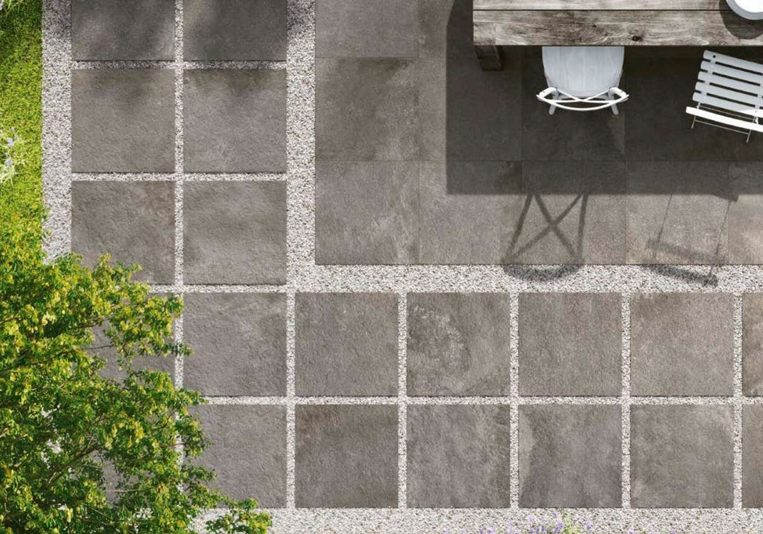 Gresie Stoneway_Porfido Antracite Ragno