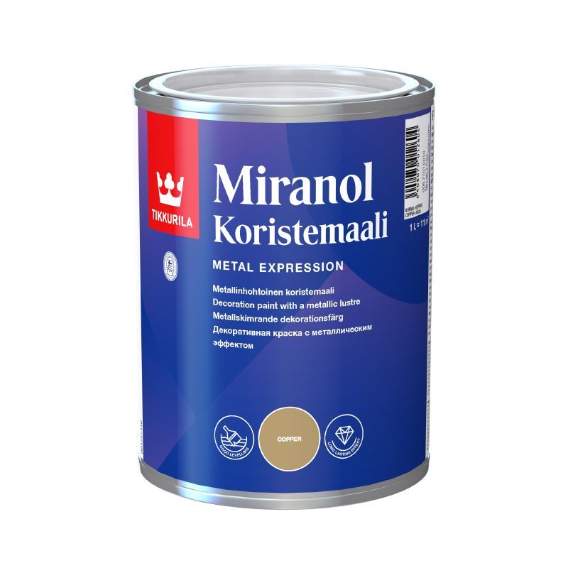 Vopsea acrilică Miranol Copper, Tikkurila