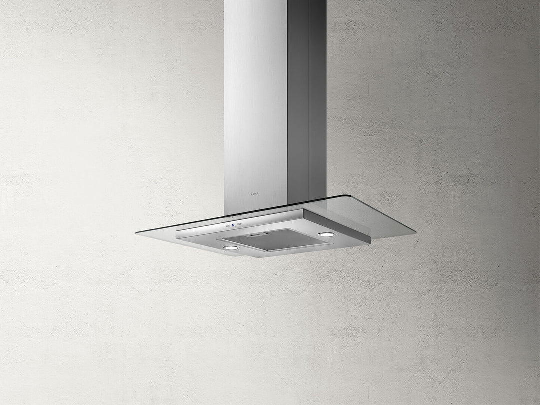 Hotă Inox/Sticlă Suspendată 90x60cm TRIBE A ISLAND IX/A/90X60, Elica