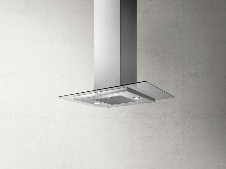 Hotă Inox/Sticlă Suspendată 90x60cm TRIBE A ISLAND IX/A/90X60, Elica