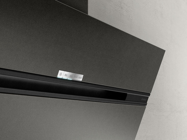 Hotă Neagră/Fontă Stripe Urban Montaj Pe Perete 90cm CAST IRON/A/90, Elica