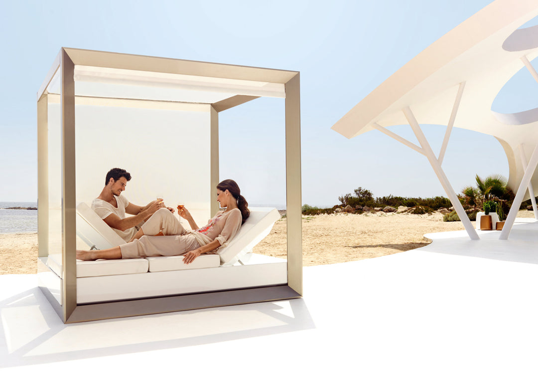 Baldachin cu storuri, 204x204cm, Vela Ramón Esteve, Vondom