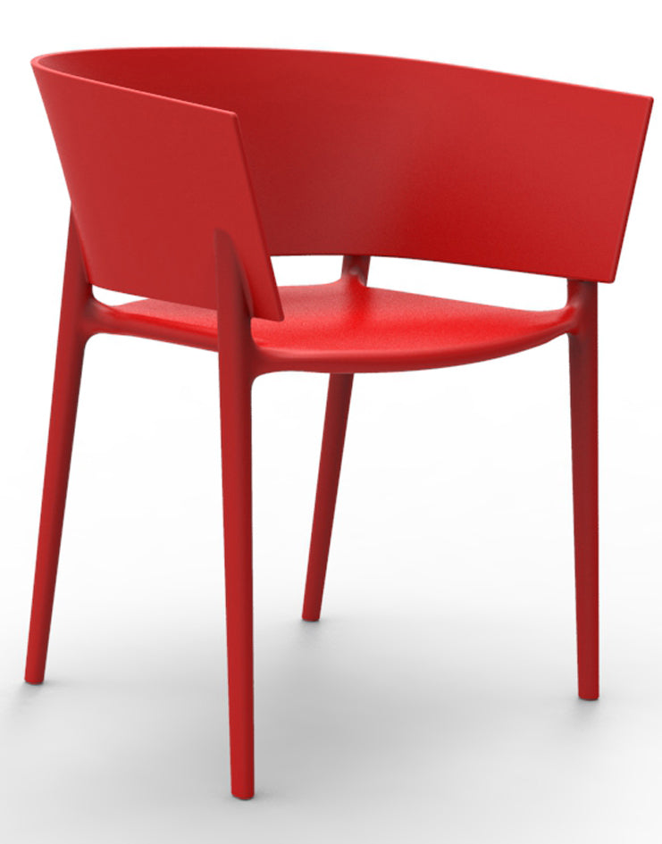 Scaun cu spătar Africa Eugeni Quitllet, Vondom