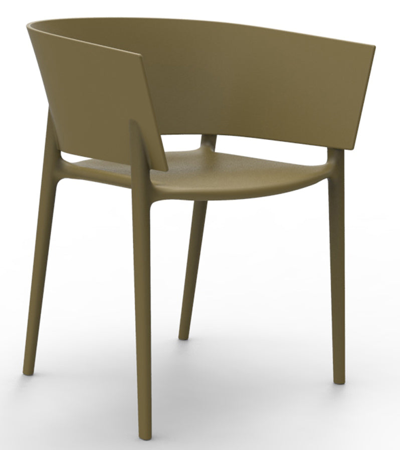 Scaun cu spătar Africa Eugeni Quitllet, Vondom