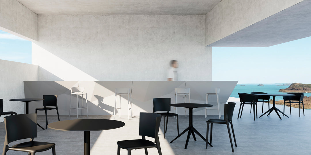 Scaun cu spătar Africa Eugeni Quitllet, Vondom