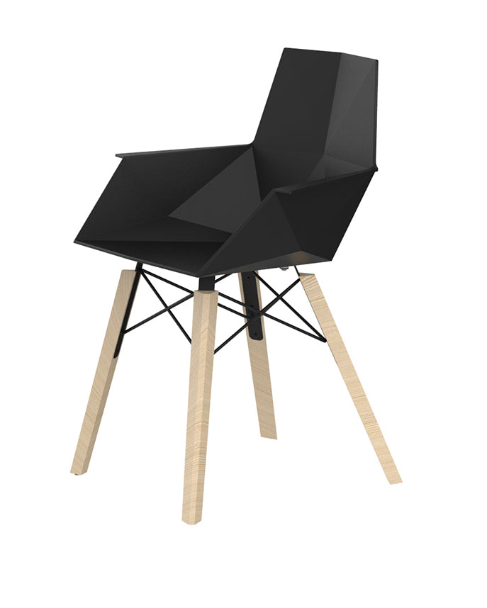 Scaun lemn cu brațe Faz Ramón Esteve, Vondom