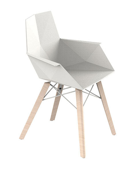 Scaun lemn cu brațe Faz Ramón Esteve, Vondom