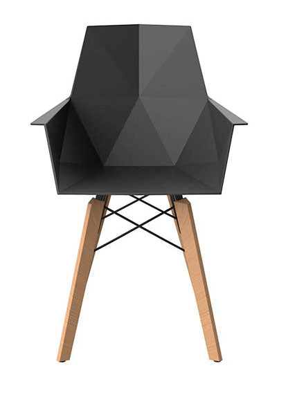 Scaun lemn cu brațe Faz Ramón Esteve, Vondom