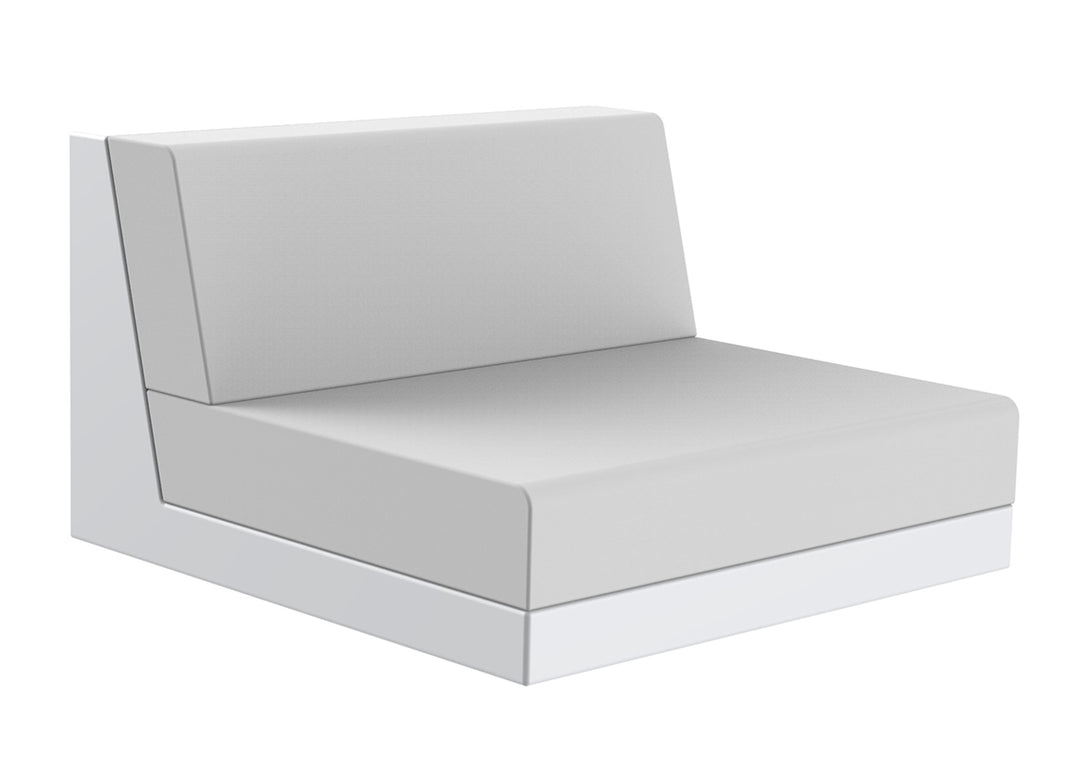 Canapea modulară centrală joasă Pixel Ramón Esteve, Vondom